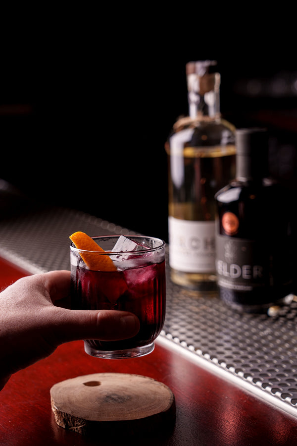 The Wild Negroni featuring Aelder liqueur