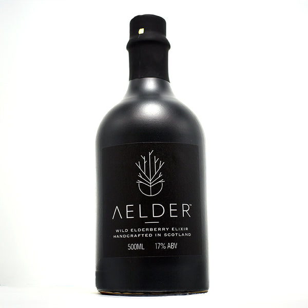 LIMITED EDITION - Vintage AELDER wild spiced elderberry liqueur 17%ABV 500ml