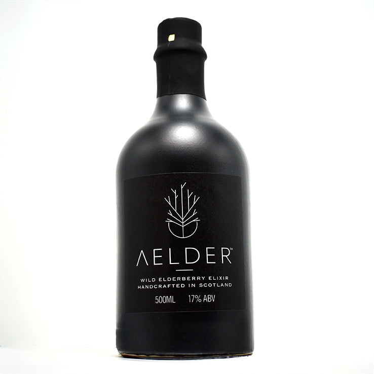 LIMITED EDITION - Vintage AELDER wild spiced elderberry liqueur 17%ABV 500ml