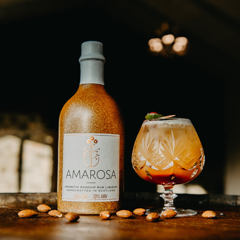 LIMITED EDITION - Vintage Amarosa Rosehip liqueur 20% ABV 500ml