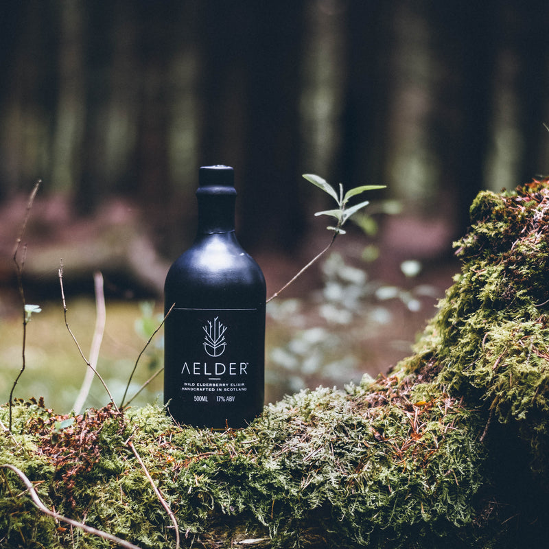 LIMITED EDITION - Vintage AELDER wild spiced elderberry liqueur 17%ABV 500ml